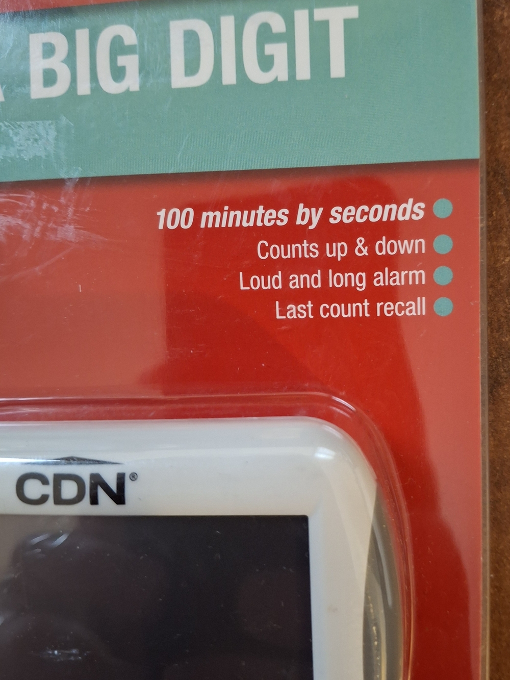 CDN Extra Big Digit Digital Timer - TM15 - Picture 2 of 7